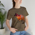 Autumn Fox Silhouette - Short Sleeve Tee